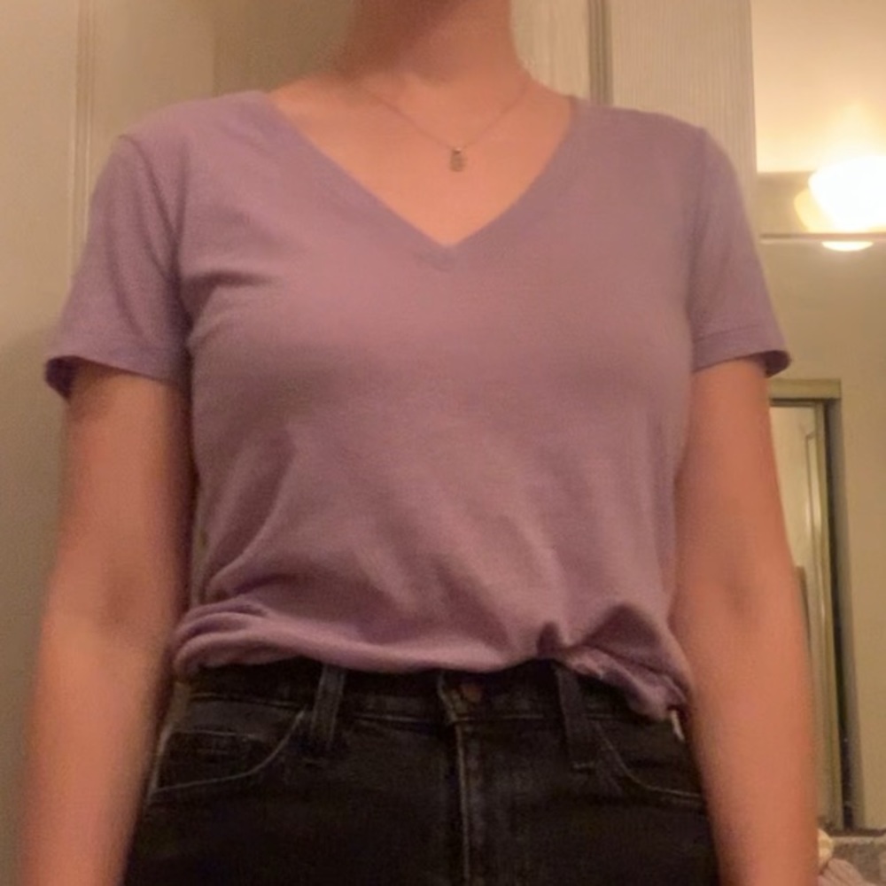 Purple T shirt